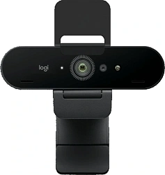 Камера Web Logitech BRIO черный 13Mpix (4096x2160) USB3.0 с микрофоном (960-001725)