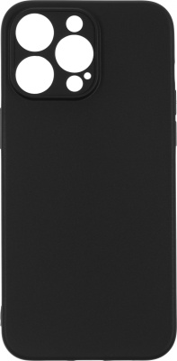 Чехол (клип-кейс) BoraSCO для Apple iPhone 15 Pro Max Silicone Case черный (72415)