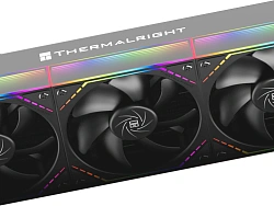 Система водяного охлаждения Thermalright Peerless Vision 360 Soc-AM5/AM4/1200/1700/1851 черный 4-pin 28.1dB Al LCD Ret (P-VISION-360-BL-ARGB)