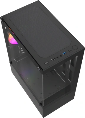 Корпус Accord ACC-285-02B черный без БП mATX 1x120mm 1xUSB2.0 1xUSB3.0 1xUSB3.1 audio