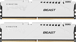 Память DDR5 2x32GB 6000MHz Kingston KF560C30BWEK2-64 Fury Beast RTL Gaming PC5-48000 CL30 DIMM 288-pin 1.4В kit single rank с радиатором Ret