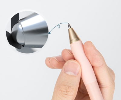 Набор ручек гелев. Deli Nusign (NS666-BK-P) ассорти черн. черн. кор.карт. (12шт) линия 0.5мм