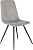 Стул для дома Бюрократ CH-K1_4 комплект 4шт св.серый Holland 09 металл черный на ножках (CH-K1_1/HL09_4)