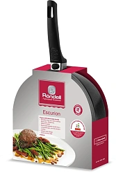 Сковорода Rondell Escurion RDA-868 круглая 28см покрытие: Xylan Plus ручка съемная (без крышки) черный