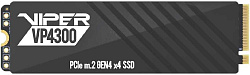 Накопитель SSD Patriot PCIe 4.0 x4 2TB VP4300-2TBM28H Viper VP4300 M.2 2280