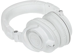 Наушники мониторные Audio-Technica ATH-M50X 1.2м белый проводные оголовье (15117335)