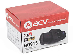 Видеорегистратор ACV GQ915 черный 1080x1920 1080p 155гр. GPS NT96663
