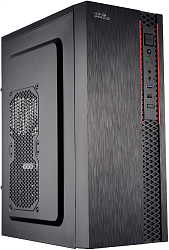 Корпус KingPrice KPCC-MD202 черный без БП ATX 1x80mm 4x120mm 2xUSB2.0 audio