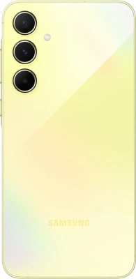 Смартфон Samsung SM-A556E Galaxy A55 5G 128Gb 8Gb желтый моноблок 3G 4G 2Sim 6.6" 1080x2340 Android 14 50Mpix 802.11 a/b/g/n/ac/ax NFC GPS GSM900/1800 GSM1900 TouchSc Protect microSD max1024Gb