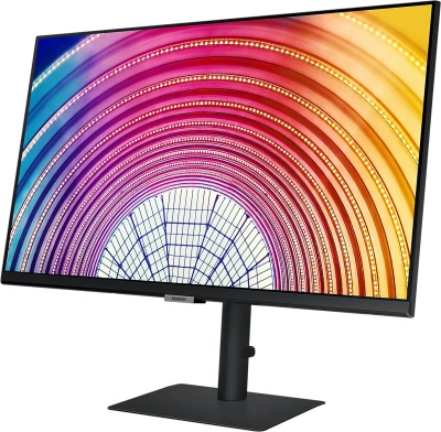 Монитор Samsung 27" ViewFinity S6 S27A600NAU черный IPS LED 5ms 16:9 HDMI полуматовая HAS Piv 300cd 178гр/178гр 2560x1440 75Hz FreeSync DP QHD USB 6.4кг