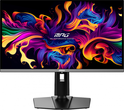 Монитор MSI 26.5" MPG 271QRX QD-OLED черный OLED LED 16:9 HDMI M/M матовая HAS Piv 250cd 178гр/178гр 2560x1440 360Hz FreeSync Premium Pro DP 2K USB 8.3кг