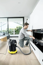 Строительный пылесос Karcher AD 4 Premium 600Вт (уборка: сухая) черный