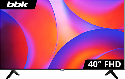 Телевизор LED BBK 40" 40LEM-1032/FTS2C (B) черный FULL HD 60Hz DVB-T2 DVB-C DVB-S2 USB (RUS)