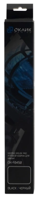 Коврик для мыши Оклик OK-F0450 Большой черный 450x350x3мм
