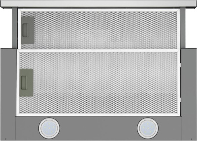 Вытяжка встраиваемая Maunfeld VS Fast 60 нержавеющая сталь управление: кулисные переключатели (1 мотор)