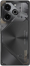 Смартфон Tecno Pova 6 Pro 5G 256Gb 12Gb серый моноблок 3G 4G 2Sim 6.78" 1080x2436 Android 14 108Mpix 802.11 a/b/g/n/ac NFC GPS GSM900/1800 GSM1900 Protect FM A-GPS microSD max1024Gb