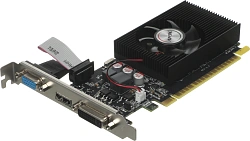 Видеокарта Afox PCI-E 3.0 AF610-1024D3L7-V6 NVIDIA GeForce GT 610 1Gb 64bit GDDR3 810/1333 DVIx1 HDMIx1 CRTx1 HDCP Ret
