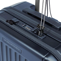 Чемодан Piquadro PQ LIGHT BV6552PQL/BLUO 40x41x23см поликарбонат синий матов.