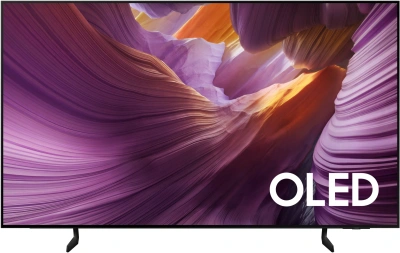 Телевизор OLED Samsung 77" QE77S85FAEXRU Series 9 черный титан 4K Ultra HD 120Hz DVB-T2 DVB-C DVB-S2 USB WiFi Smart TV (RUS)