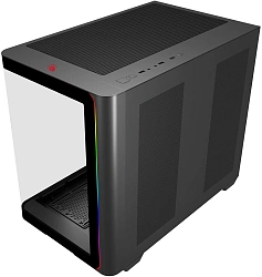 Корпус Bloody BD-CC113 черный без БП ATX 10x120mm 2xUSB3.0 audio bott PSU