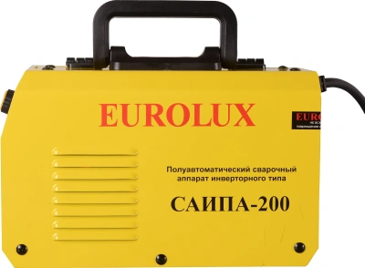 Сварочный полуавтомат Eurolux САИПА-200 инвертор FLUX, MMA,TIG-Lift 4.8кВт