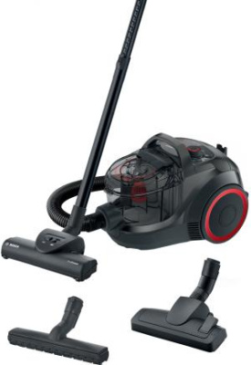 Пылесос Bosch BGS21POW2 2000Вт черный/красный