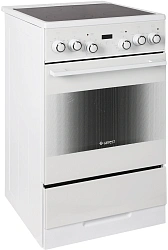 Плита Электрическая Gefest ЭП Н Д 5560-03 0040 белый/черный стеклокерамика (без крышки)