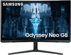 Монитор Samsung 32" Odyssey Neo G8 S32BG850NMXUE белый VA LED 1ms 16:9 HDMI полуматовая HAS Piv 350cd 178гр/178гр 3840x2160 240Hz DP 4K USB 8.9кг