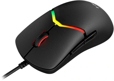 Мышь HyperX Pulsefire Saga черный оптическая 26000dpi USB 6but (A2PB3AA)