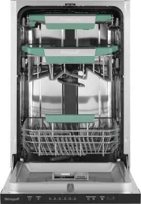 Посудомоечная машина встраив. Weissgauff BDW 4536 D Inverter Autoopen Timer Floor узкая инвертер