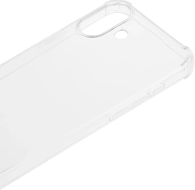 Чехол (клип-кейс) BoraSCO для Apple iPhone 16 Plus Bumper Case прозрачный (73520)