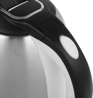 Чайник электрический Supra KES-1824 1.8л. 1500Вт серебристый/черный корпус: металл/пластик