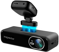 Видеорегистратор Inspector UHD-350 черный 2160x3840 2160p 155гр. Allwinner V536