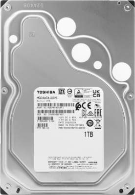 Жесткий диск Toshiba SATA-III 1TB MG04ACA100N Server Enterprise Capacity 512N (7200rpm) 128Mb 3.5"