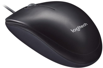 Мышь Logitech M90 черный оптическая 1000dpi USB 2but (910-001795)
