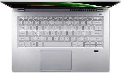 Ноутбук Acer Swift 3 SF314-43 Ryzen 7 5700U 16Gb SSD512Gb AMD Radeon Graphics 14" IPS FHD (1920x1080) без ОС silver WiFi BT Cam (NX.AB1ER.011)