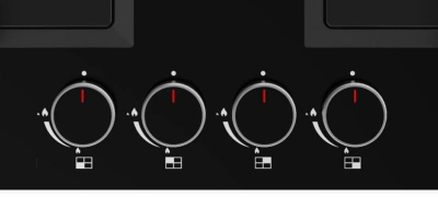 Газовая варочная поверхность Lex GVG 644A BBL черный