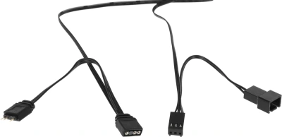 Вентилятор для корпуса Accord ACC-XF12 ARGB 120х120x25 черный 3-pin 23.7дБ (ACC-XF12 ARGB BLACK) brown box