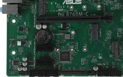 Материнская плата Asus PRO B760M-C-CSM Soc-1700 Intel B760 4xDDR5 mATX AC`97 8ch(7.1) GbLAN RAID+VGA+HDMI+DP