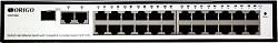 Коммутатор Origo OS1326 OS1326/A1A (L2) 24x100Мбит/с 1x1Гбит/с 1xКомбо(1000BASE-T/SFP) 1SFP управляемый