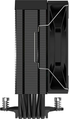 Устройство охлаждения(кулер) Bloody BD-AC220-ARGB1 ARGB Soc-AM5/AM4/1200/1700/1851 черный 4-pin 14-26dB Al+Cu LCD 220W 596gr Ret (BD-AC220-ARGB1-BK)