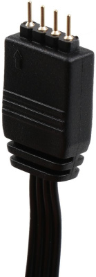 Вентилятор для корпуса Thermalright TL-C12L RGB 120х120x25 черный 4-pin 25.6дБ Ret