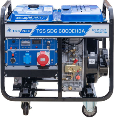 Генератор ТСС SDG 6000EH3A 6.5кВт