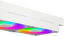 Система водяного охлаждения ID-Cooling FX240 Inf ARGB Soc-AM5/AM4/1200/1700/1851 белый 4-pin 27.2dB Al+Cu 300W Ret (FX240 INF WHITE)