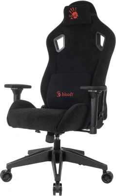 Кресло игровое A4Tech Bloody GC-775 с подголов. крестов. пластик черный