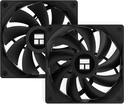Устройство охлаждения(кулер) Thermalright Burst Assassin Vision 120 Soc-AM5/AM4/1200/1700/1851 черный 4-pin 25.6dB Al+Cu LCD Ret (BA120-VISION-BL)
