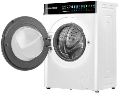 Стиральная машина Maunfeld MFWD1295WH05 класс: B загр.фронтальная макс.:9кг (с сушкой) белый инвертер