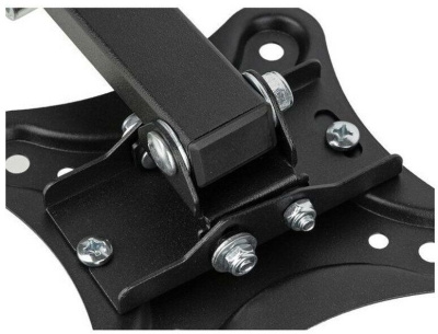 Кронштейн для телевизора Hama Fullmotion черный 10"-27" макс.15кг настенный