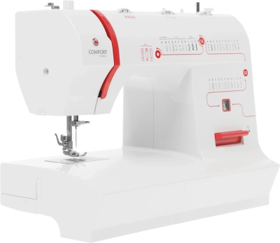 Швейная машина Comfort 2550 белый/красный