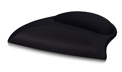 Коврик для мыши Buro BU-GEL Мини черный 225x190x2мм (BU-GEL/BLACK)
